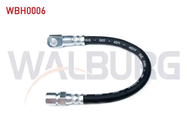 WALBURG WBH0006 | Fren Hortumu Ön Sol Sağ 230mm Fiat Serce 1983 1996 2 Adet