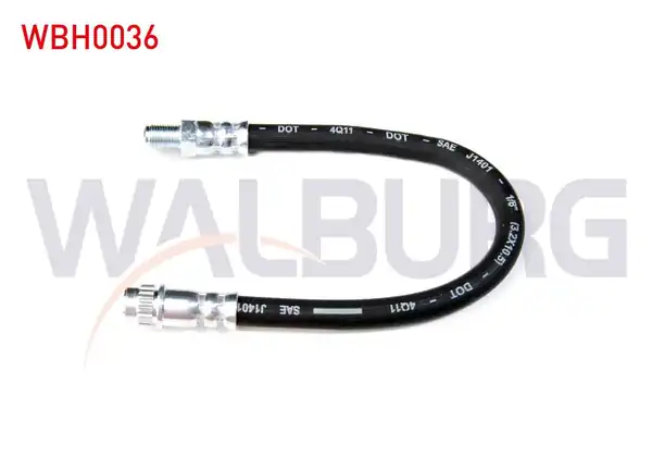 WALBURG WBH0036 | Fren Hortumu Ön Sol Sağ 240mm Renault Clio İ 2 Adet