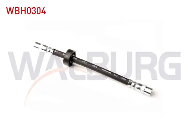 WALBURG WBH0304 | Fren Hortumu Arka Sol Sağ 180mm Audi A6 2 Adet