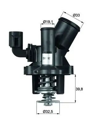 MAHLE TM1798S | Termostat Ford Mondeo III IV Volvo S80 II V70 III 2.0 00-14 98°