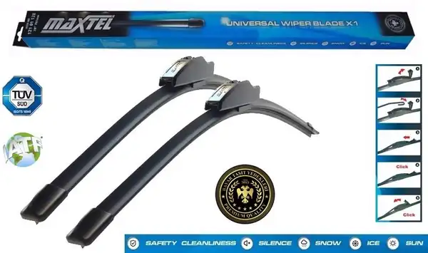 MAXTEL 12101022 | Universal Silecek Süpürgesi Muz 550mm 22 91022 İnw018009 1912405