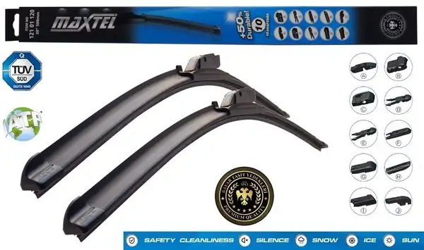 MAXTEL 12101114 | Universal Muz Silecek 10 Aparat 350 mm 14 İnç 91114 İnw018030