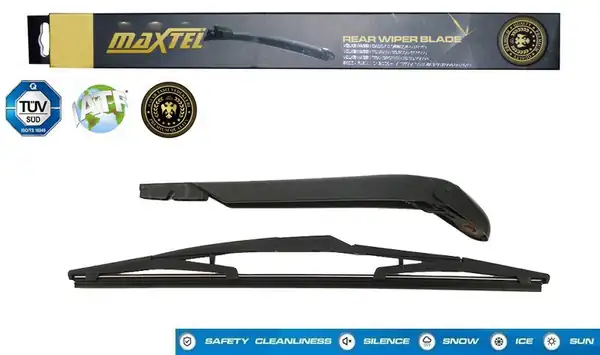 MAXTEL 12605260 | Arka Silecek Kolu Ve Süpürgesi Fiat Fiorino Tek Kapı 360mm