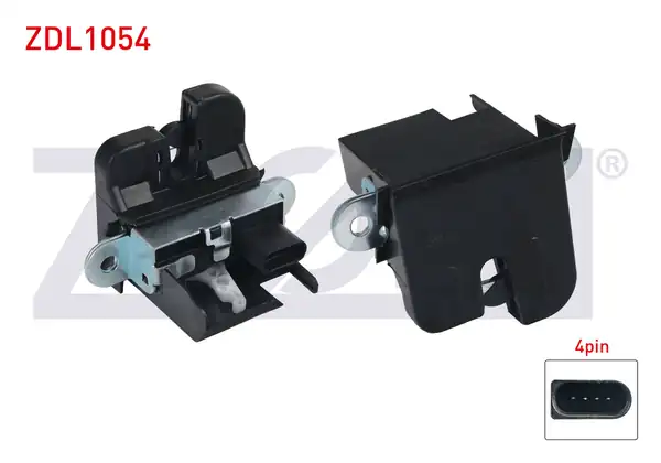 ZEGEN ZDL1054 | Bagaj Kilidi 4 Pin Volkswagen Polo Jetta III 2001 2012 Tiguan 2007 2016