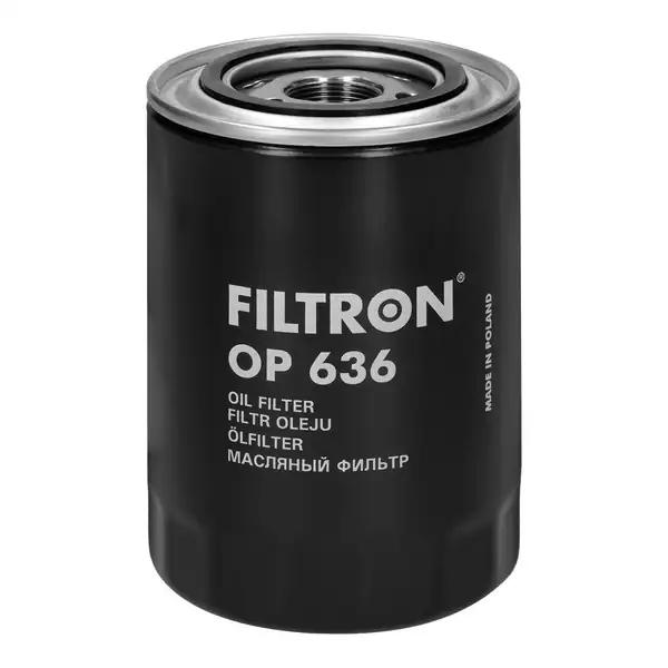 FILTRON OP636 | Yağ Filtresi Turbo Civatalı Mitsubishi Fuso Canter Fe511 Fe519 Fe639 Fe659t Fe711 Fe839 Fe859 Hyu