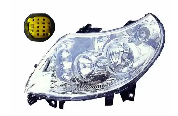 AYFAR 505208 | Far Sağ Motorlu Soket 8 Pins Fiat Ducato Maxi Peugeot Boxer Citroen Jumper 2006 2011
