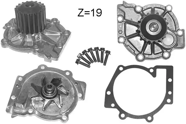 DOLZ V211 | Devirdaim Su Pompası Volvo S60 S80 S90 V40 V60 V70 2014