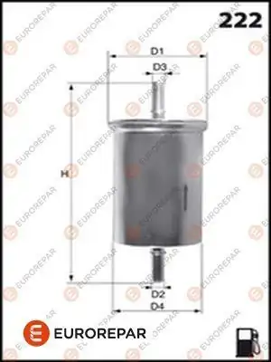 EUROREPAR 1616214980 | Erp Benzin Filtresi Focus I Focus II Focus III Cmax II Transit Tourneo Connect