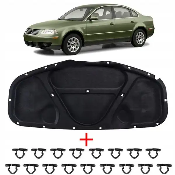 GKL 290815 | Motor Kaput Keçesi Klipsli 1 Kalite Passat 2001 2005