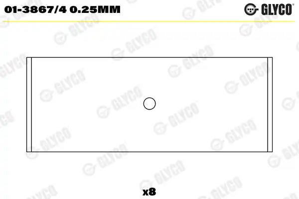 GLYCO 01-3867-4 | 025 Kol Yatak Polo Classic Ibiza Cordoba 97 07 AEE ALM Afh AHW Bca