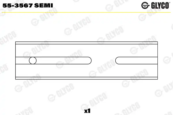GLYCO 55-3567SEMI | Kol Burcu 2 Semi VW Golf 82 02 Passat 80 88 Jetta 82 88 Ew Hn Jh Ev Gx Aam Anp 4 Adet
