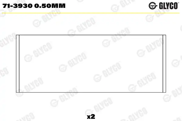 GLYCO 71-3930-050 | Kol Yatak T5 Passat Touareg Crafter 1 9 2 0 2 5 TDI