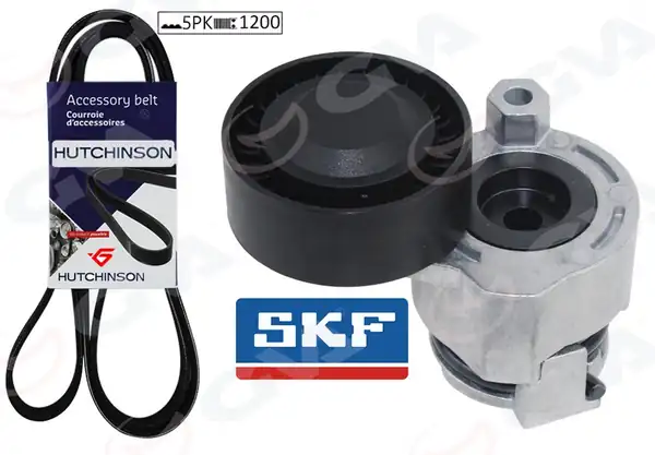 GVA 59A1109 | Alternatör Gergi Kiti Kütüklü Renault Clio II 98 05 Kangoo 01 Megane II 02 08 Modus 04 1 4 16v 1 6 16v 1 5 dCi 5pk1200