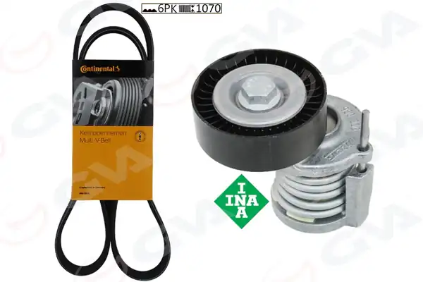 GVA 59A7508OE | Alternatör Gergi Kiti Kütüklü Caddy III 10 Golf V VI 07 Passat 05 1 6 2 0 TDI 534016410