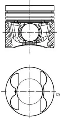 KOLBENSCHMIDT 40776620 | Piston Sekman Takım 83 50 mm 651 Motor 0 50