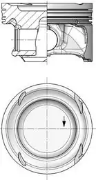 KOLBENSCHMIDT 40862600 | Piston Std M274 920 83mm X253 W205 S205 C205 W212 C207