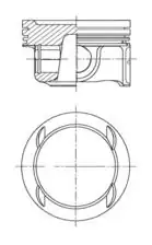 KOLBENSCHMIDT 41784620 | Piston Segman 0 5 Farklı 73mm Mokka Mokka X J13 1 4 _76 A 14 Net Euro 5