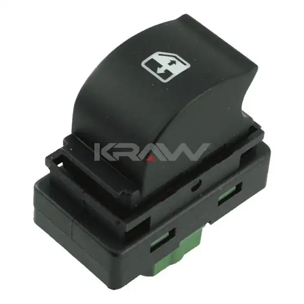 MCAR An 237b Cam Açma Anahtarı Sağ Tekli Boxer III Jumper III Cercevesiz Yeşil Soket 4pin