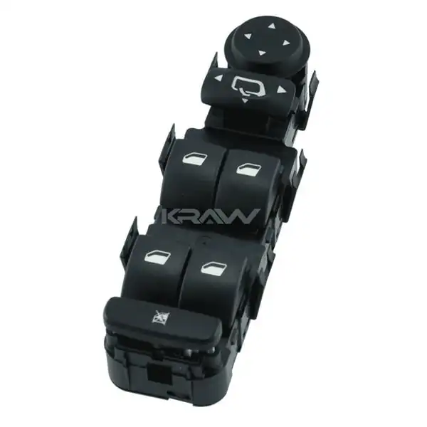 MCAR An 616a Cam Açma Anahtarı Kumanda Anahtarı Ön Sol P307 C5 II Dortlu9 Pin Cercevesiz