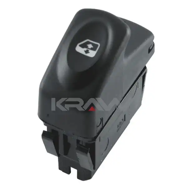 MCAR An 708b Cam Açma Kapama Anahtarı Siyah Clio Kangoo Megane1 6 Pin