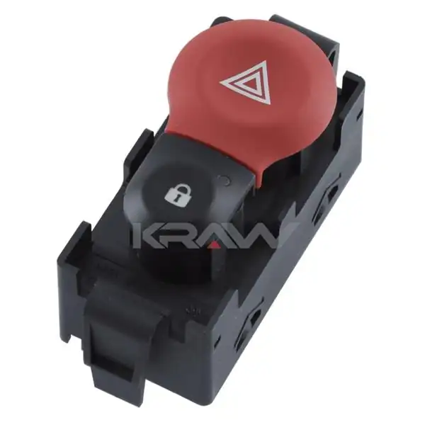 MCAR An 764 Dörtlü 4lu Flaşör Anahtarı Kangoo III 6 Pin