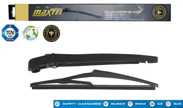 MAXTEL 12605258 | Arka Silecek Kolu Ve Süpürgesi Fiat Grande Punto Opel Corsa Renault Clio Nissan Qashqai 305mm