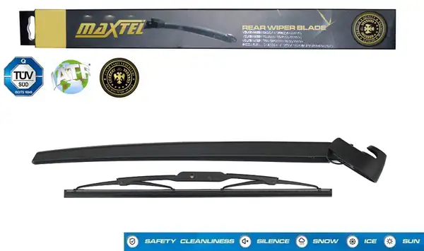 MAXTEL 12622354 | Arka Silecek Kolu Ve Süpürgesi Seat Ibiza Mk4 2008 2011 Altea 5p1 03 04 02 09 350mm