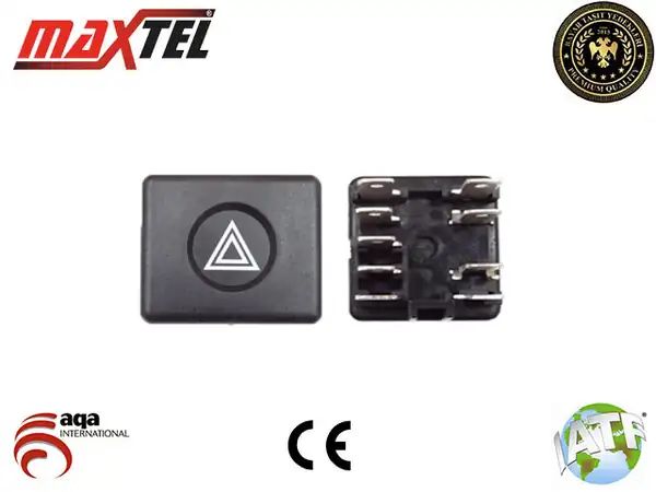 MAXTEL 16204726 | Dörtlü Flaşör Anahtarı R9 R11