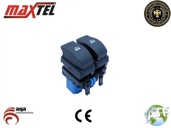 MAXTEL 18204772 | Cam Anahtarı Scenic II Sol Mavi Soket 11 Fişli