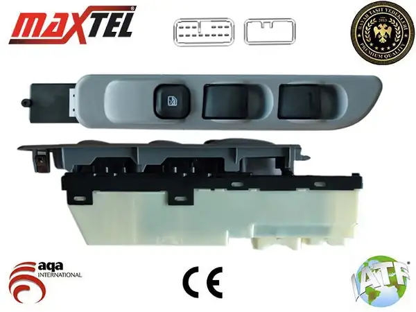 MAXTEL 18214780 | Cam Açma Düğmesi Sol Mitsubishi Fuso Canter Fe839 Fe859 07 24v