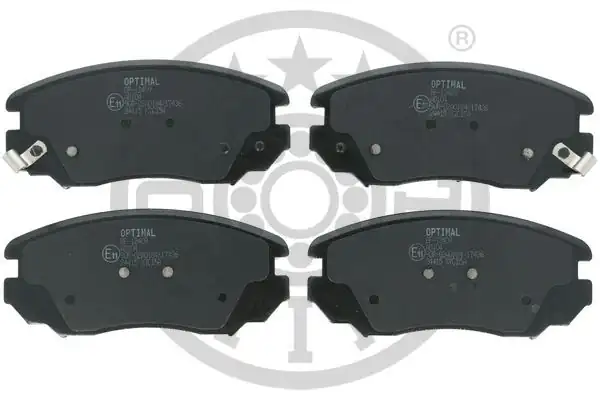 Optimal Bp 12409 Ön Fren Balatası Insignia A 08 17 Malıbu 12 Saab 9 5 10 12 296 mm 16 İnç Jant