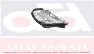 Psa 6208 F0 Ön Sol Sis Farı Peugeot 308 P308 T7 07 Rcz