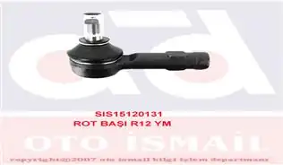 SİSMAK 120131 | Rot Başı R12 Ym 2 Adet