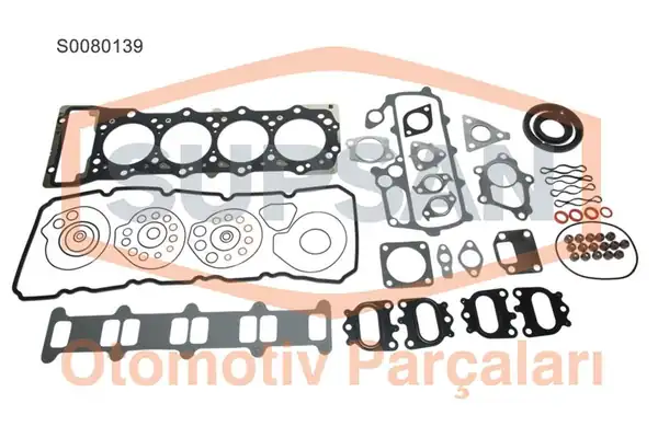 Supsan S0080139 Tam Takım Conta Skc li Mitsubishi Canter Fuso Euro 4 Fe839 Fe859 4m42