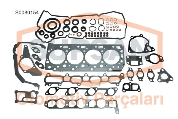 Supsan S0080154 Tam Takım Conta Skc li Nissan Primera 16 16v Qg16de Yeni Motor