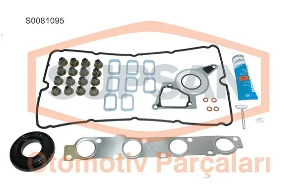 Supsan S0081095 Üst Takım Contası Keçeli Subap Lastikli Skc siz Peugeot Boxer III 2 2dt 100 120hp