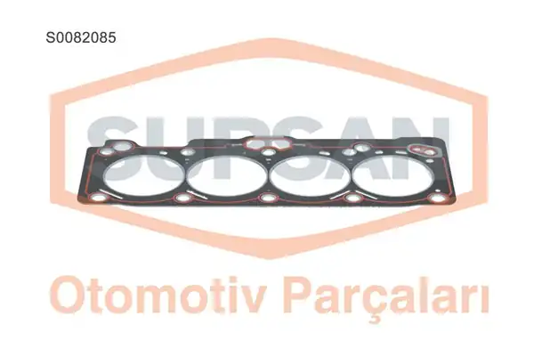 Supsan S0082085 Silindir Kapak Contası Toyota Corolla 1 6 Enjeksyonlu 4afe Motor 1993 Japon Malı