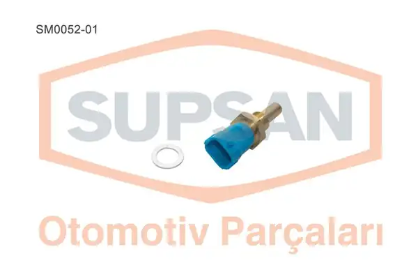 Supsan Sm005201 Basınç Sensörü Fiat Ducato 28 TD 28 JTD 814043 814043s Rhv 814047 Kare Soket