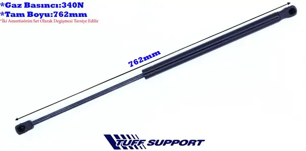 TUFFSUPPORT 610202 | Motor Kaput Amortisörü 09 A4
