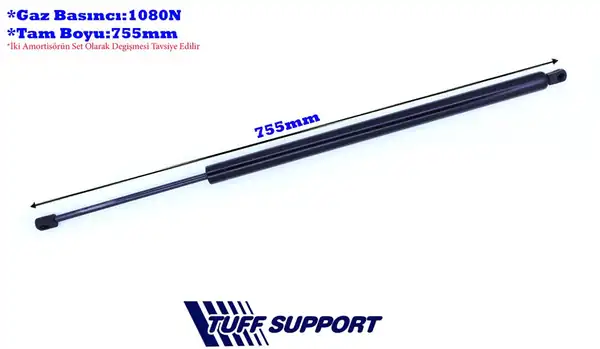 TUFFSUPPORT 610208 | Bagaj Amortisörü 04 Transporter T5 Multıvan