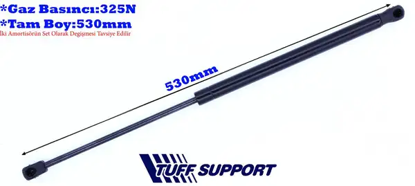 TUFFSUPPORT 612078 | Bagaj Amortisörü 10 Polo HB Gazlı