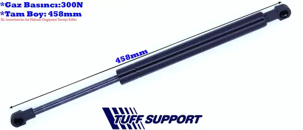 TUFFSUPPORT 613025 | Motor Kaput Amortisörü Xsara 99 06 Gazlı
