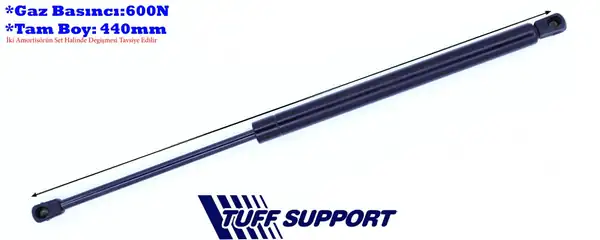 TUFFSUPPORT 613187 | Bagaj Amortisörü 00 08 Fabia