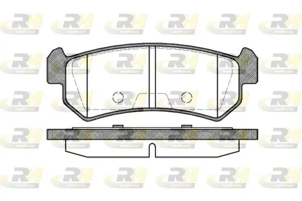 ROADHOUSE 21048-00 | Fren Balatası Lacetti 03 05
