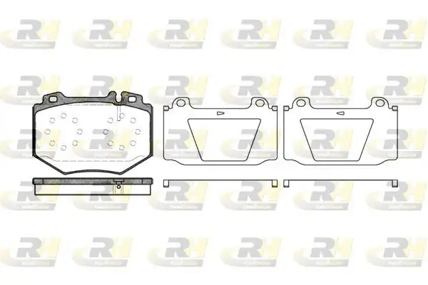 ROADHOUSE 21065-00 | Fren Balatası S Class W220 10 98 09 05 Xx