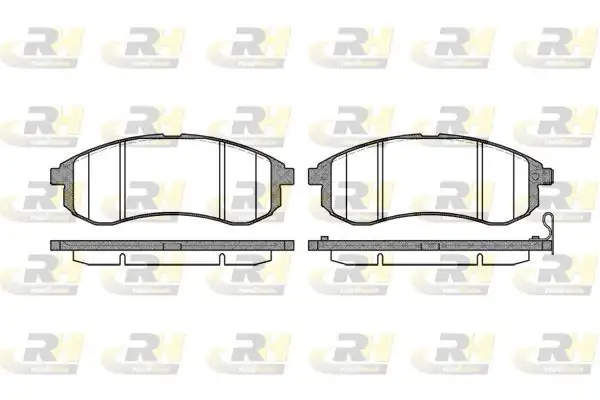 ROADHOUSE 21129.01 | Fren Pabucu Ford Toyota Avensis 97 > 00 Xx