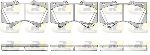 ROADHOUSE 21271-02 | Fren Balatası Land Cruiser _urj20_ J20_ 01 Xx
