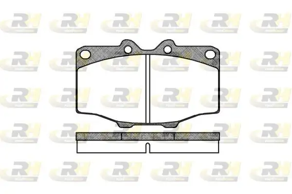 ROADHOUSE 2132-00 | Fren Balatası 4 Runner _n6_ 07 84 12 88 Xx