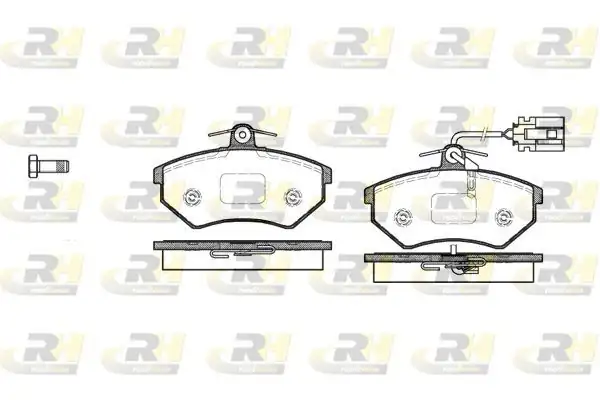 ROADHOUSE 2134-62 | Fren Diski Golf III Sedan Varyant Cabrio 1h1 1h5
