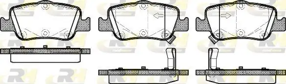 ROADHOUSE 21356-02 | Fren Balatası Auris _ze15_ _re15_ 03 07
